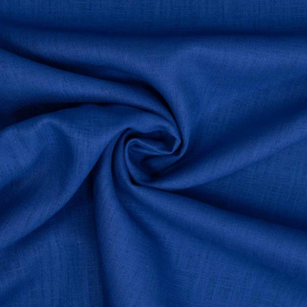 Leinen Uni Lea royalblau
