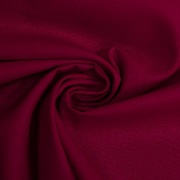 Baumwolle Webware Fahnentuch bordeaux