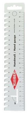 Kleiber Handmaß 21cm weiß