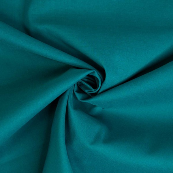 Voile Batist Baumwolle petrol