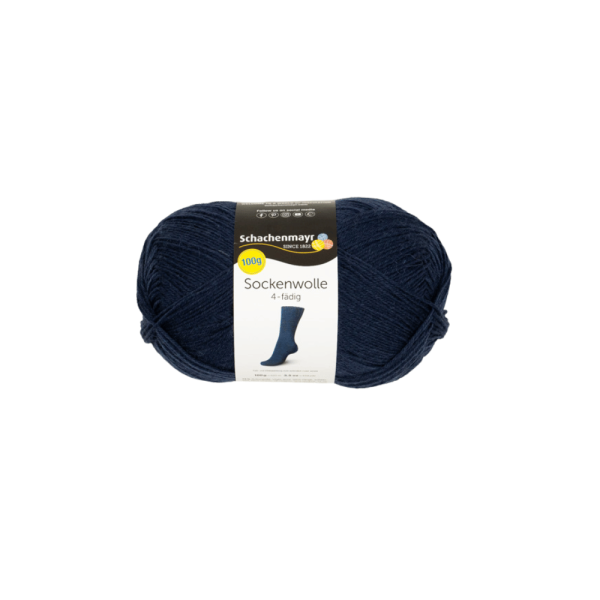 Regia 100gr Sockenwolle 4-fädig dunkelblau