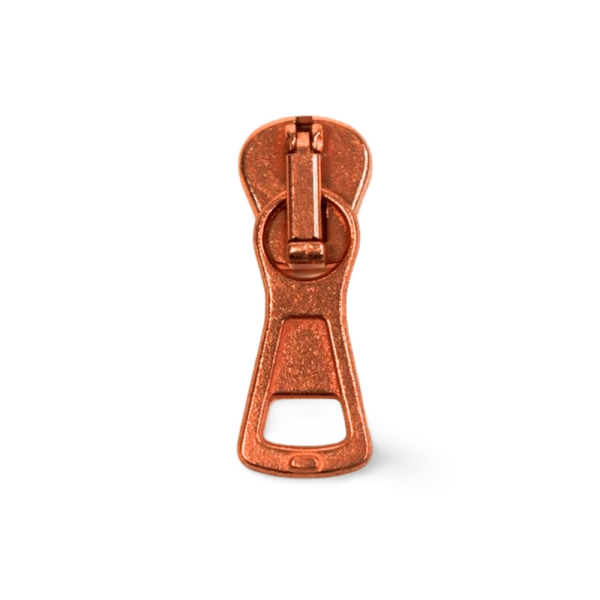 Zipper kupfer für Krampe 30mm