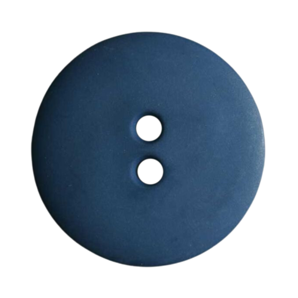 Modeknopf matt 23mm jeansblau