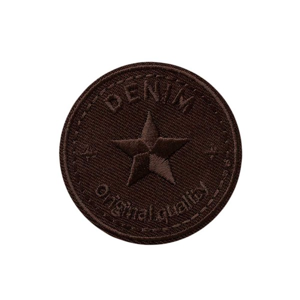 Applikation Denim Original braun