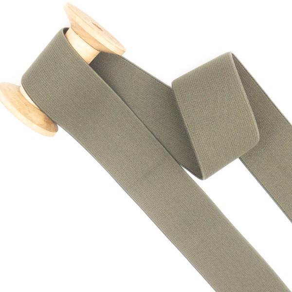 Gummiband 40mm SOFT khaki
