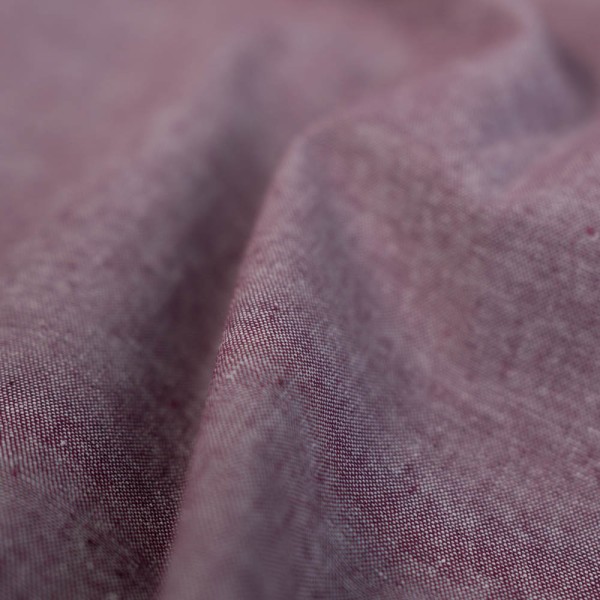 Baumwoll Popeline MELIERT beere