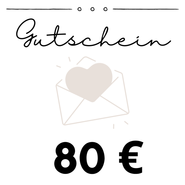 Gutschein 80€
