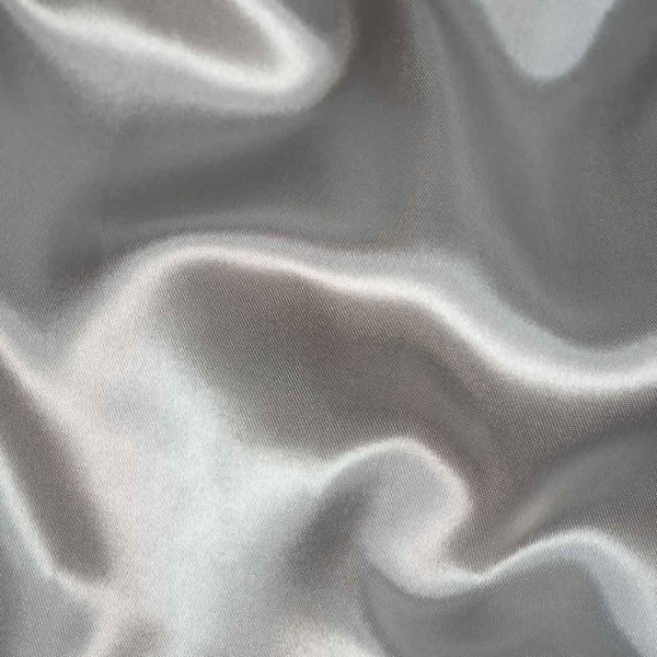 Satin schwer entflammbar B1 DIN4102 280cm breit silber