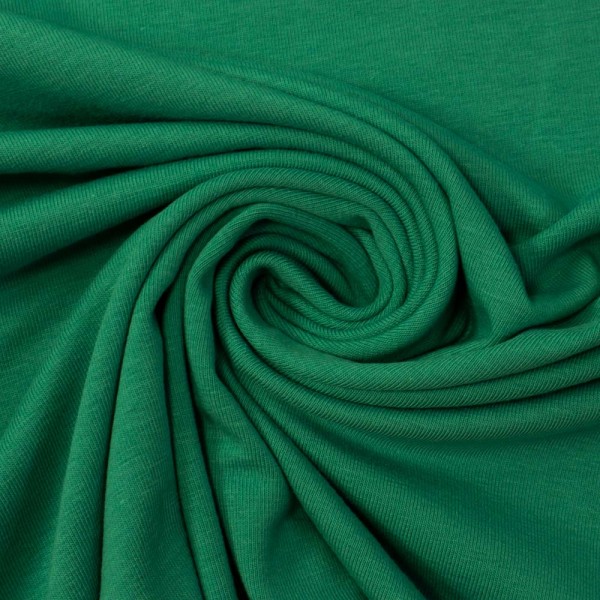 Bio-Baumwolljersey UNI grün