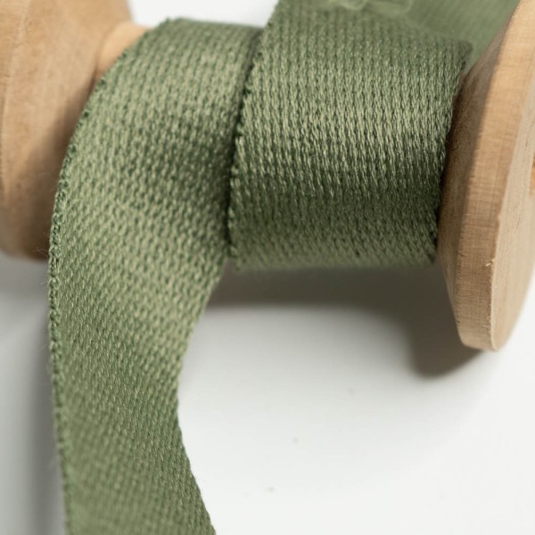 Soft Gurtband 25mm khaki