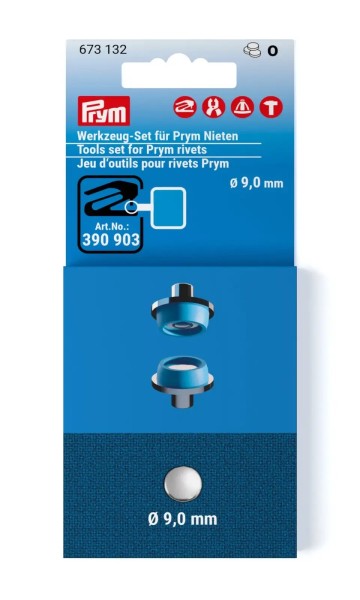 Prym Werkzeug-Set für Nieten 9mm