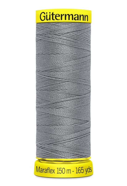 Elastisches Garn Gütermann Maraflex 150m grau Nr. 40