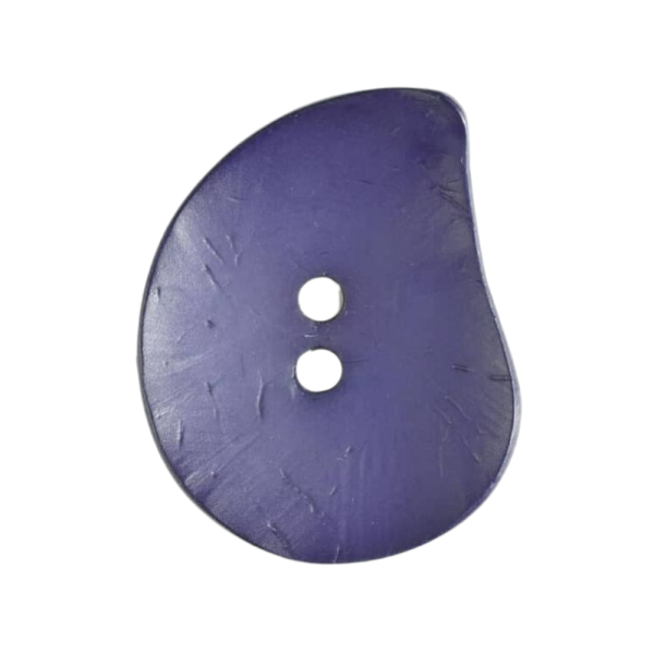 Modeknopf Tropfen 50mm dunkellila