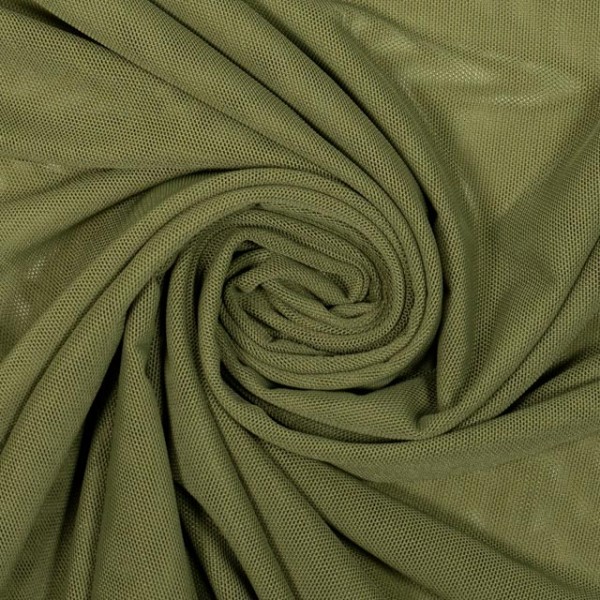 Soft Mesh elastisch oliv