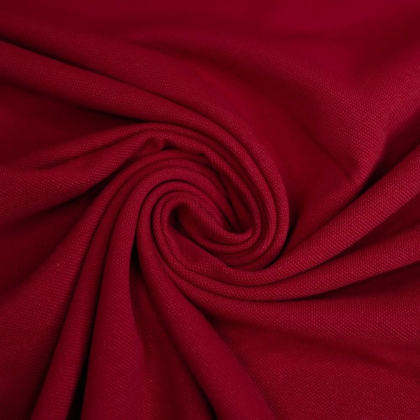 Polo Baumwolljersey bordeaux