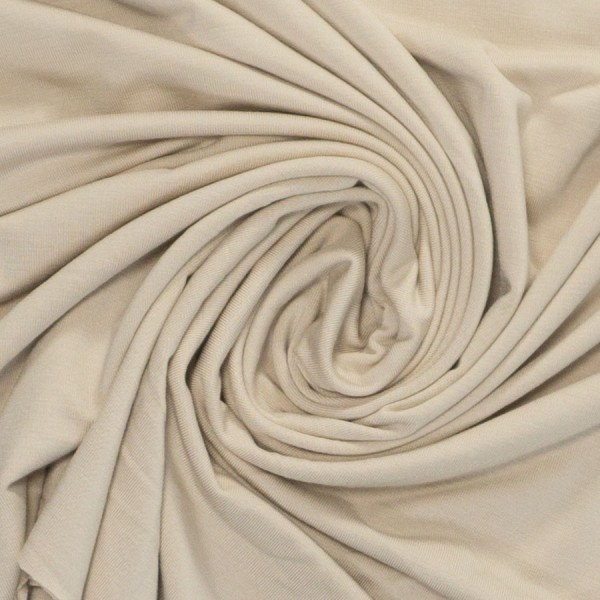 Bamboo Jersey hellbeige