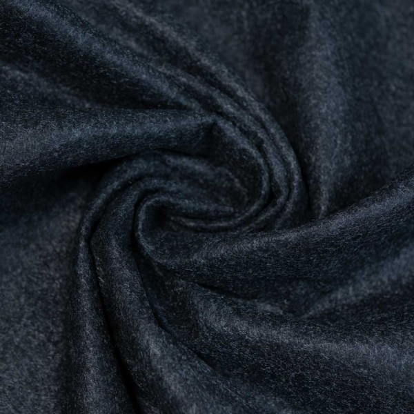 Filz Soft 1,5mm 180cm Breite meliert navy