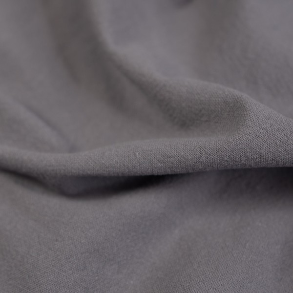 Baumwolle Stonewashed grau