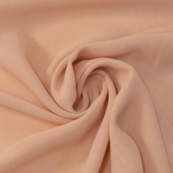 Chiffon Uni altrosa