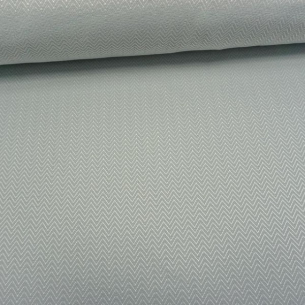 Jacquard Dekostoff Fuji hellgrau