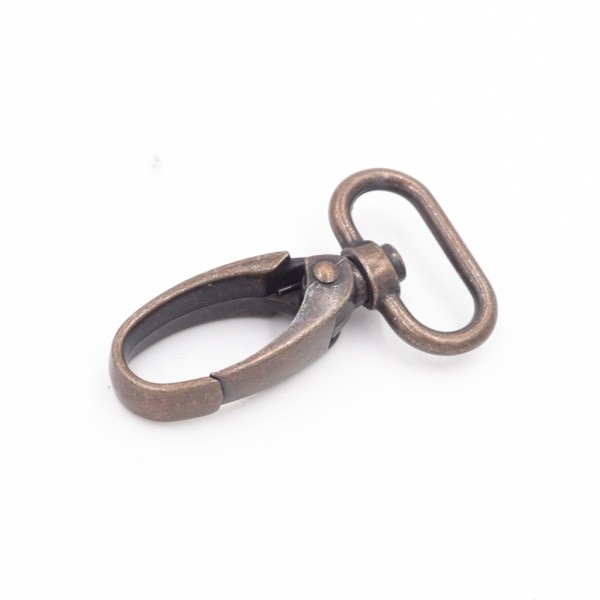 Karabiner De Luxe messing 25mm