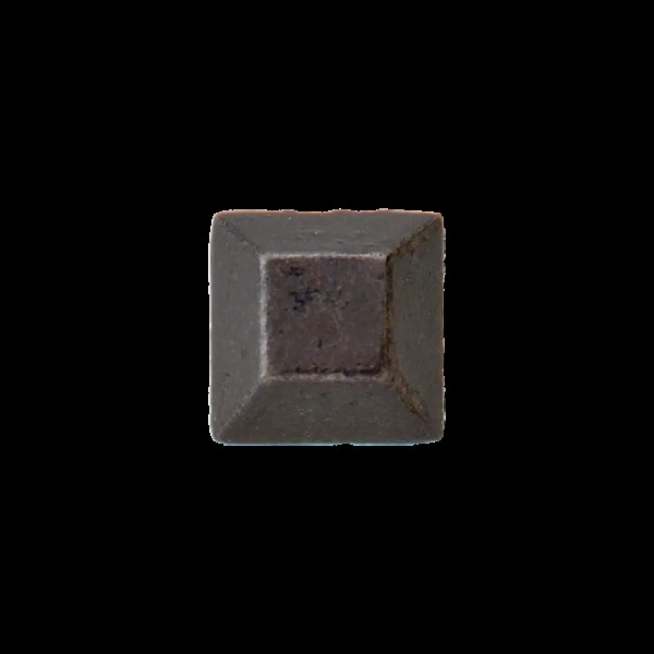 Zierniete Quadrat 8mm titan