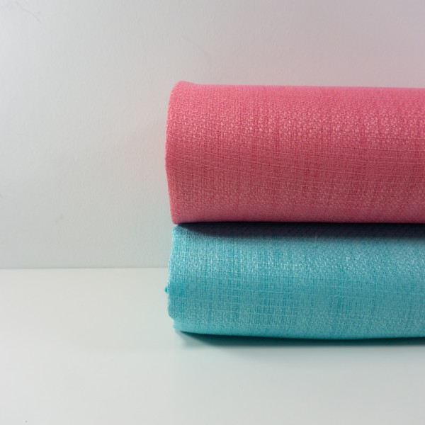 Jacquard Dekostoff Uni pink