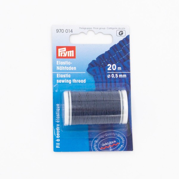 Prym Elastic-Nähfaden 20m blau