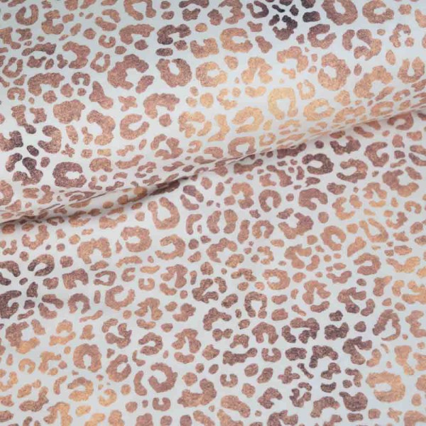 Bio French Terry Aquarell Leo beige