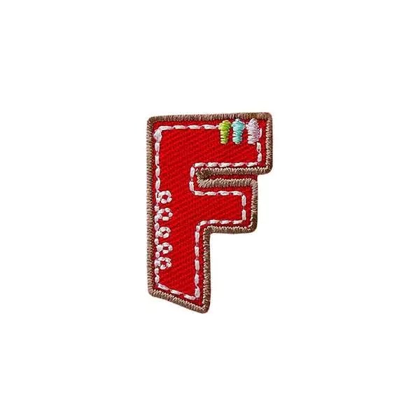 Applikation Buchstabe F