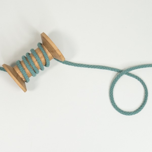 Kordel geflochten 6mm mint dunkel