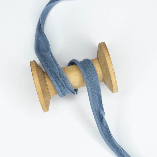 Baumwoll Paspelband Deluxe dusty blue
