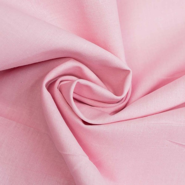 Baumwolle Webware Fahnentuch rosa