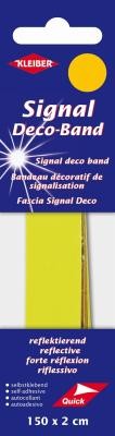 Kleiber Signal-Decoband reflektierend neon-gelb