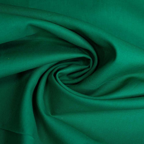 Baumwolle Webware Fahnentuch dunkelgrün