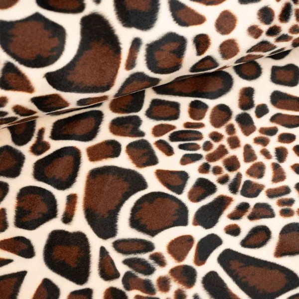 Tierfell Imitat Giraffe