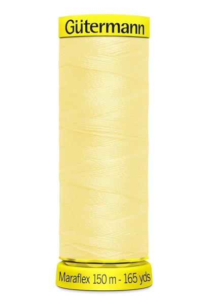 Elastisches Garn Gütermann Maraflex 150m hellgelb Nr. 325
