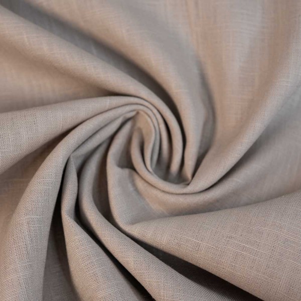 Premium Leinen taupe