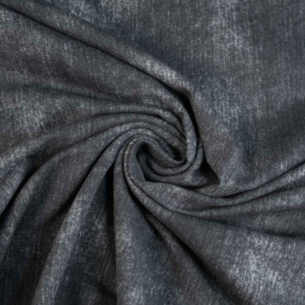 French Terry Sweat Jeans-Look anthra