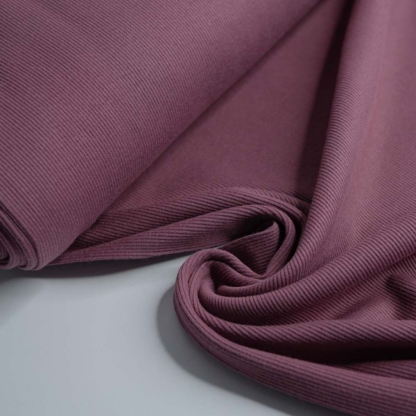 Fein-Ripp Bündchen 100cm breit bordeaux