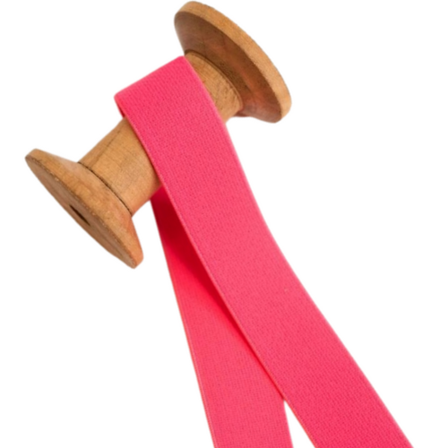 Gummiband 25mm SOFT neonpink