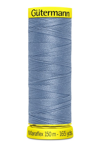 Elastisches Garn Gütermann Maraflex 150m jeansblau hell Nr. 143