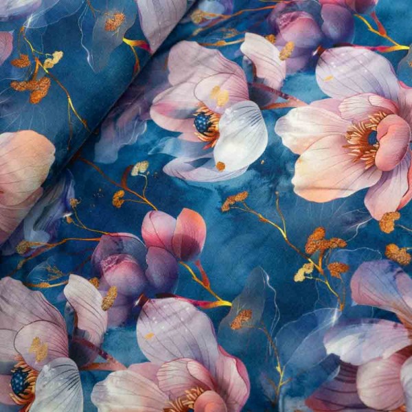 Bamboo Jersey Magnolie denim