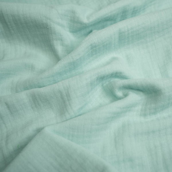 Musselin Double Gauze Amelie mint hell
