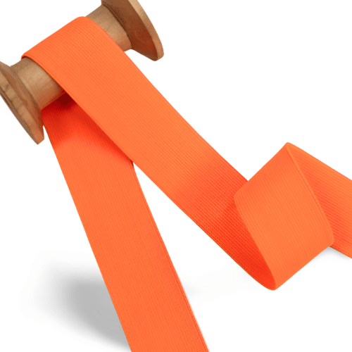 Gummiband 30mm SOFT neon orange