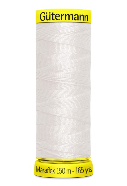 Elastisches Garn Gütermann Maraflex 150m ecru Nr. 111
