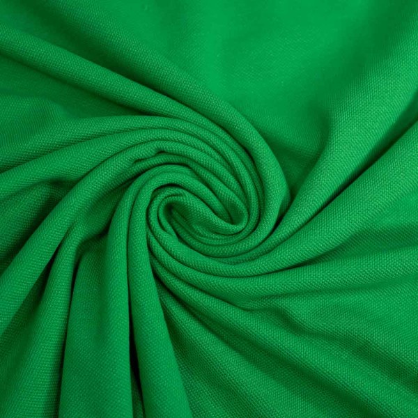 Polo Baumwolljersey grün