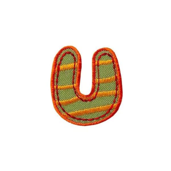 Applikation Buchstabe U