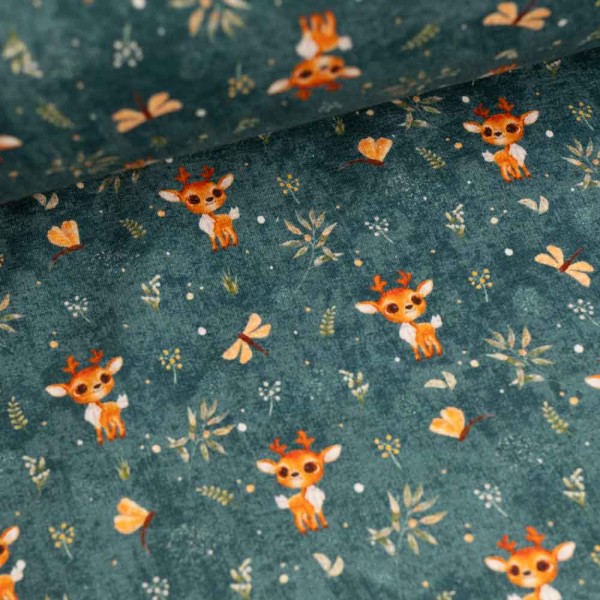 Alpensweat Rehkitz dusty mint