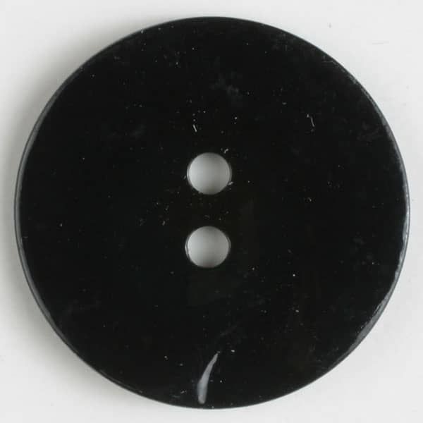 Perlmuttknopf 15mm schwarz